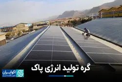گره تولید انرژی پاک