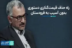 راه حذف قیمت‌گذاری دستوری بدون آسیب به فرودستان