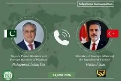 گفت‌وگوی مهم وزرای خارجه پاکستان و ترکیه درباره ایران و آمریکا