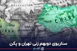سناریوى دوبهم زنی تهران و پکن