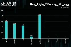 سکه امامی پیشتاز شد/ جمع صفر بازدهی اقلام کوچک سکه