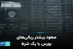 صعود بیشتر ریالی‌های بورس با یک شرط