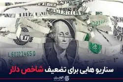 سناریوهایی برای تضعیف شاخص دلار