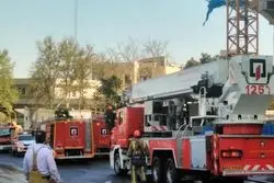 جزییات حریق در بزرگراه نیایش+فیلم 

