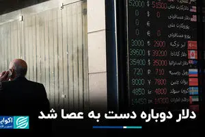 دلار دوباره دست به عصا شد