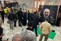 برگزاری مراسم تشییع شهید سلامی و شانه‌ئی در شهر ری