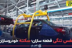 نفس تنگی قطعه سازان؛ سکته خودروسازان