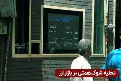 تخلیه شوک همتی در بازار ارز