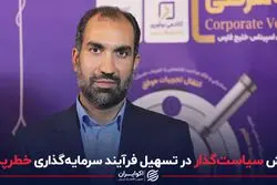 نقش سیاست‌گذار در تسهیل فرآیند سرمایه‌گذاری خطرپذیر
