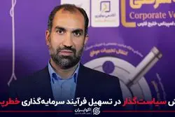 نقش سیاست‌گذار در تسهیل فرآیند سرمایه‌گذاری خطرپذیر