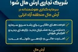 با ۶۶ میلیون شریک تجاری آرش مال منطقه آزاد انزلی شو ‌