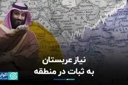 نیاز عربستان به ثبات در منطقه