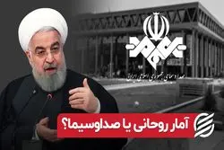 آمار روحانی یا صداوسیما؟