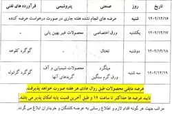 اطلاعیه بورس کالای ایران در خصوص معاملات فیزیکی در هفته آینده