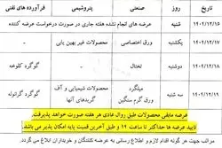 اطلاعیه بورس کالای ایران در خصوص معاملات فیزیکی در هفته آینده