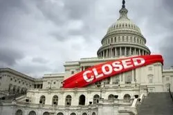 فوری/ دولت آمریکا چند ساعت دیگر تعطیل می‌شود