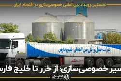 مسیر خصوصی سازی؛ از خزر تا خلیج فارس