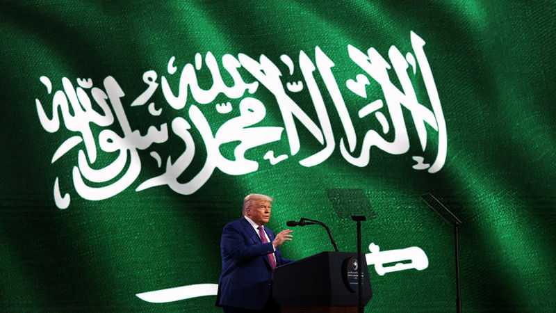 ترامپ در ریاض: توافق نشود راهی جز اعمال کارزار فشار حداکثری علیه ایران نخواهم داشت
