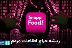 ریشه حراج اطلاعات مردم/ عوامل ماجرای هک اسنپ فود