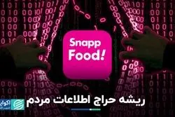 ریشه حراج اطلاعات مردم/ عوامل ماجرای هک اسنپ فود