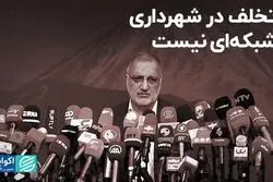 تخلف در شهرداری شبکه ای نیست