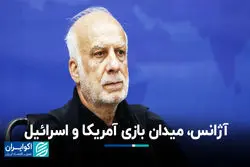 آژانس‌، میدان بازی آمریکا و اسرائیل