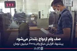 صف وام ازدواج بلندتر می‌شود