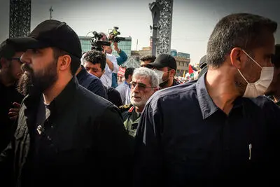 حضور سردار قاآنی در مراسم امروز: داستان غیبت 16 روزه چه بود؟