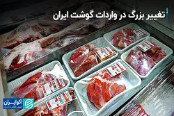 تغییر بزرگ در واردات گوشت ایران
