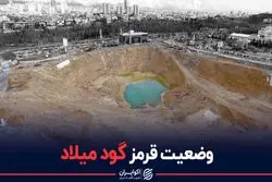 خطر یک گود در کمین برج میلاد