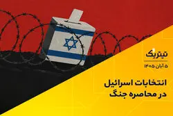تیتر یک | انتخابات اسرائیل در محاصره جنگ