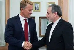 دیدار معاون وزیر خارجه نروژ با وزیر امور خارجه جمهوری اسلامی ایران