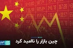 چین بازار را ناامید کرد