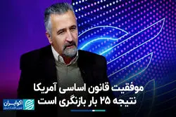 موفقیت قانون اساسی آمریکا نتیجه 25 بار بازنگری است