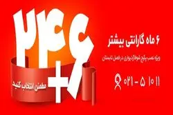آیا می‌دانید با نصب "پکیج‌‌های شوفاژدیواری بوتان" در تابستان از ۶ ماه گارانتی بیشتر بهره‌مند می‌شوید؟