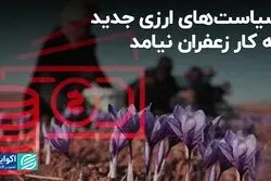 سیاست‌های ارزی جدید به کار زعفران نیامد