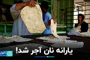 یارانه نان آجر شد!