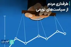 طرفداری مردم از سیاست‌های تورم؟