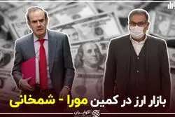 بازار ارز در کمین مورا - شمخانی