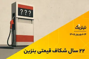 22 سال شکاف قیمتی بنزین