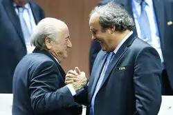 جیب به جیب ۲ میلیون فرانکی بلاتر و پلاتینی