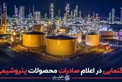 بزرگنمایی در رقم صادرات محصولات پتروشیمی؟