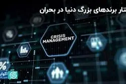 رفتار برندهای بزرگ دنیا در بحران
