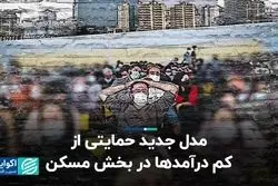 مدل جدید حمایتی از کم درآمدها در بخش مسکن