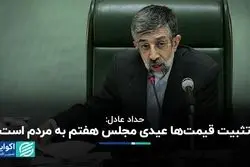 حداد عادل: تثبیت‌ قیمت‌ها عیدی مجلس هفتم به مردم است