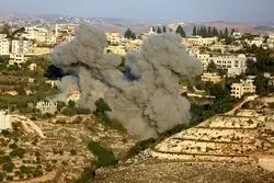 فوری/ حمله گسترده هوایی و زمینی اسرائیل به جنوب لبنان