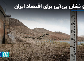خط و نشان بی‌آبی برای اقتصاد ایران