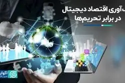 تاب‌آوری اقتصاد دیجیتال در برابر تحریم‌ها