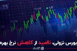 بورس نزولی، ناامید از کاهش نرخ بهره