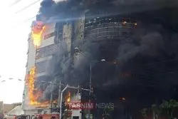 ببینید/ ویدیوهایی از آتش‌سوزی گسترده پاساژ ارغوان